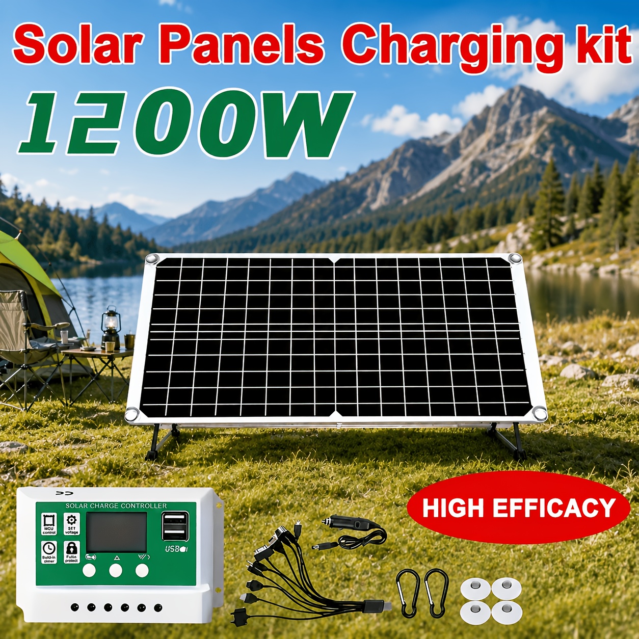 solar panel kit sold on Temu United States
