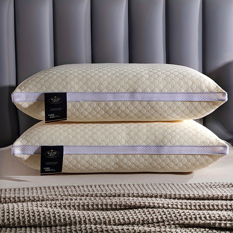 1pc   knitted massage long pillow comfortable hotel   pillow for sleeping neck protection slow rebound body pillow back belly side sleeping pillow adult maternity pillow couple double pillow core details 17