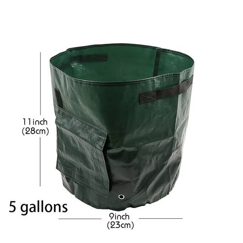 1 bag of potato planting bag garden planting bag with reinforced handle used for tomatoes vegetables and fruits plant bag