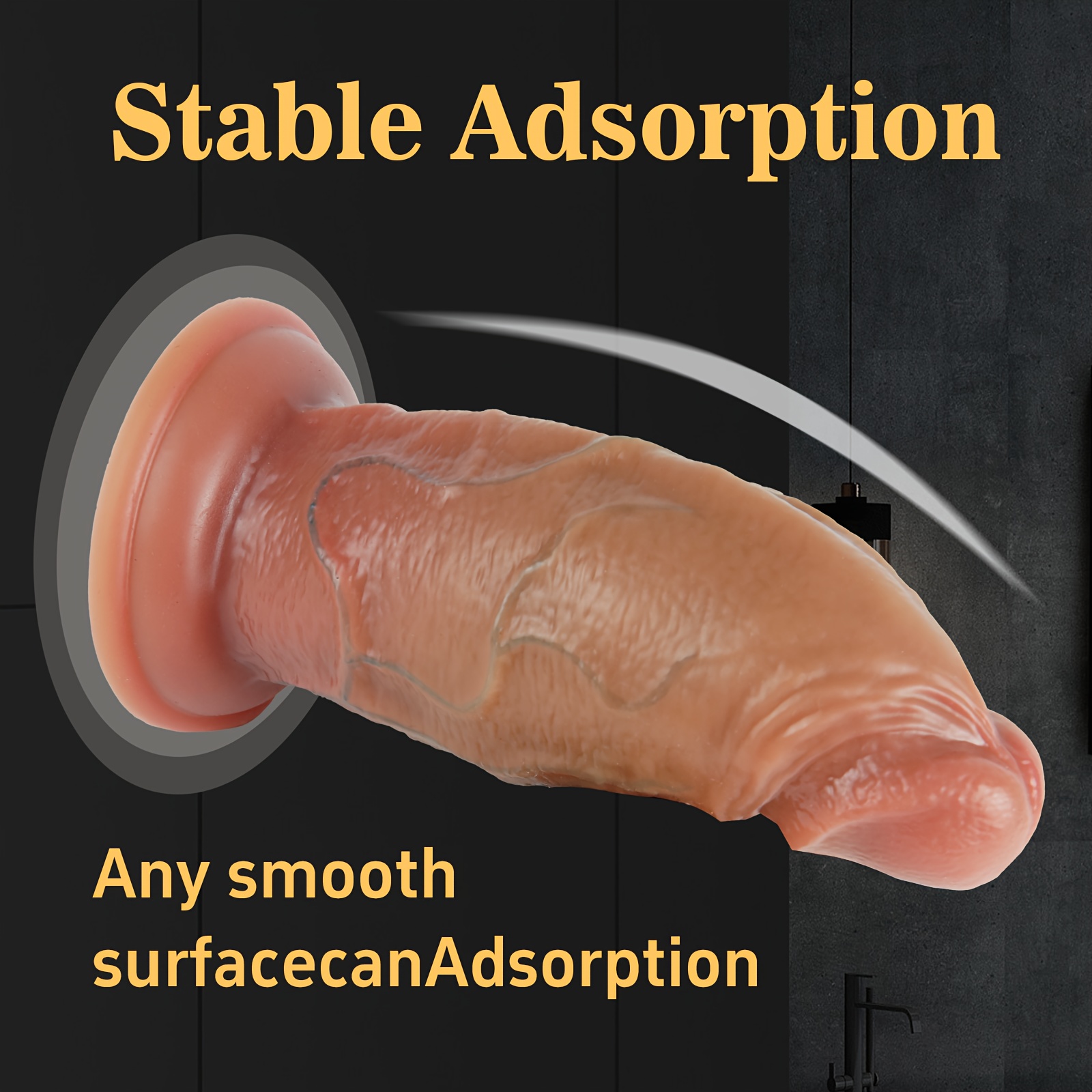 Realistic Huge Thick Dildo with Suction Cup