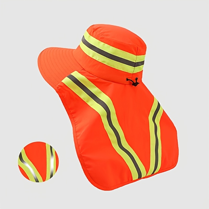 TEMU 1pc A Fashionable Outdoor Bucket Hat Designed For, Suitable For Fishing, Made From Breathable And Lightweight Materials, Featuring A With An