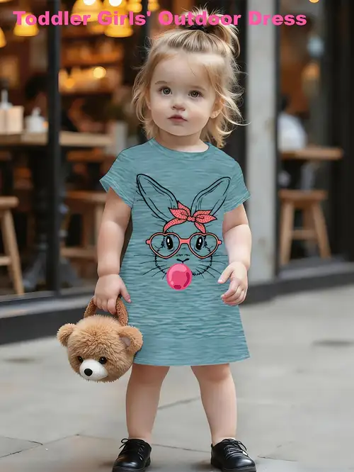 toddler girl easter dress Zhuashum Easter Dresses For Girls 4-5 Years Crewneck Dress Spring Sleeveless Solid Color Sundress Lovely Sweet Simple Style Clothes For Girls Blue