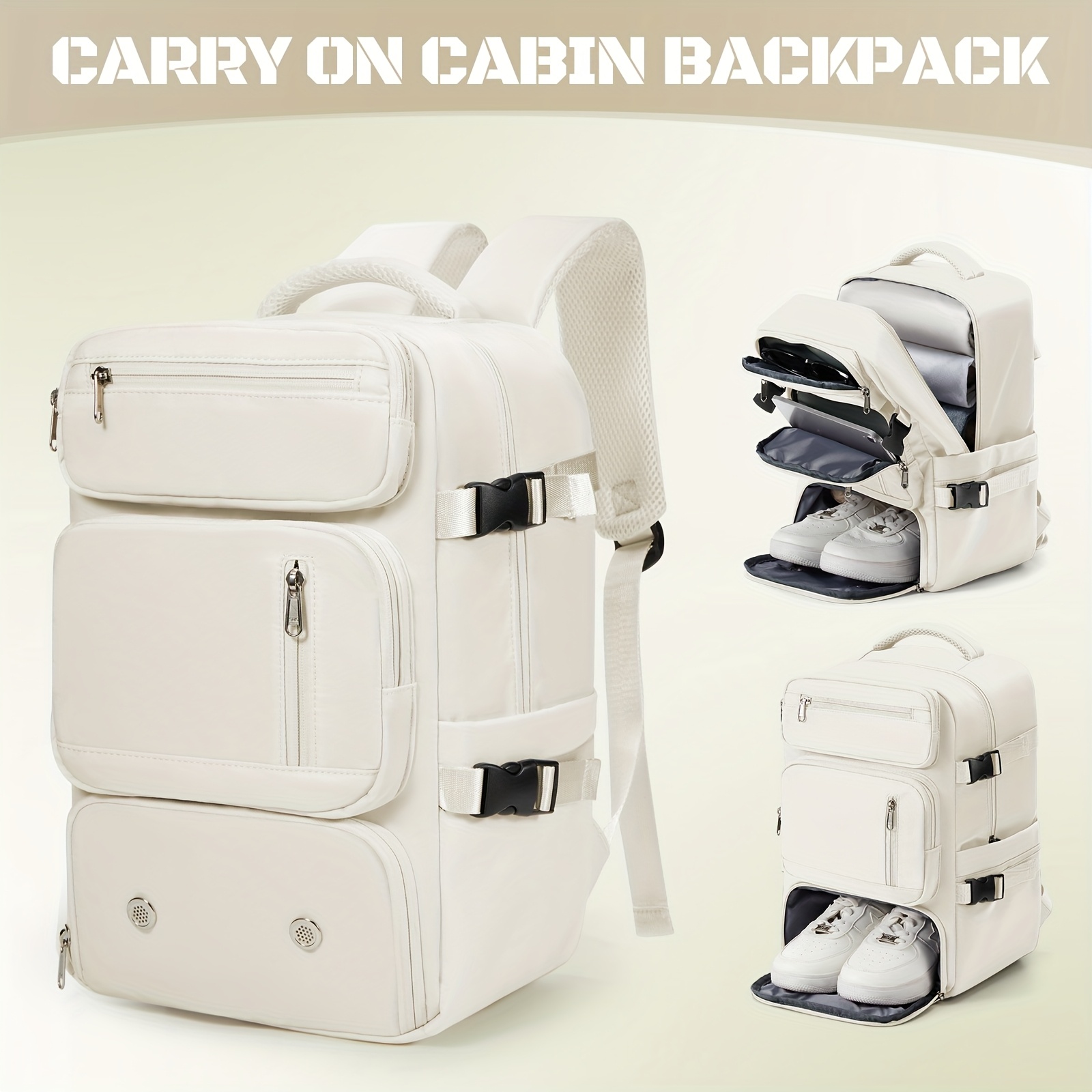 airplane travel backpack tomtoc 40L or a brief SYCNB Large Travel Backpack for