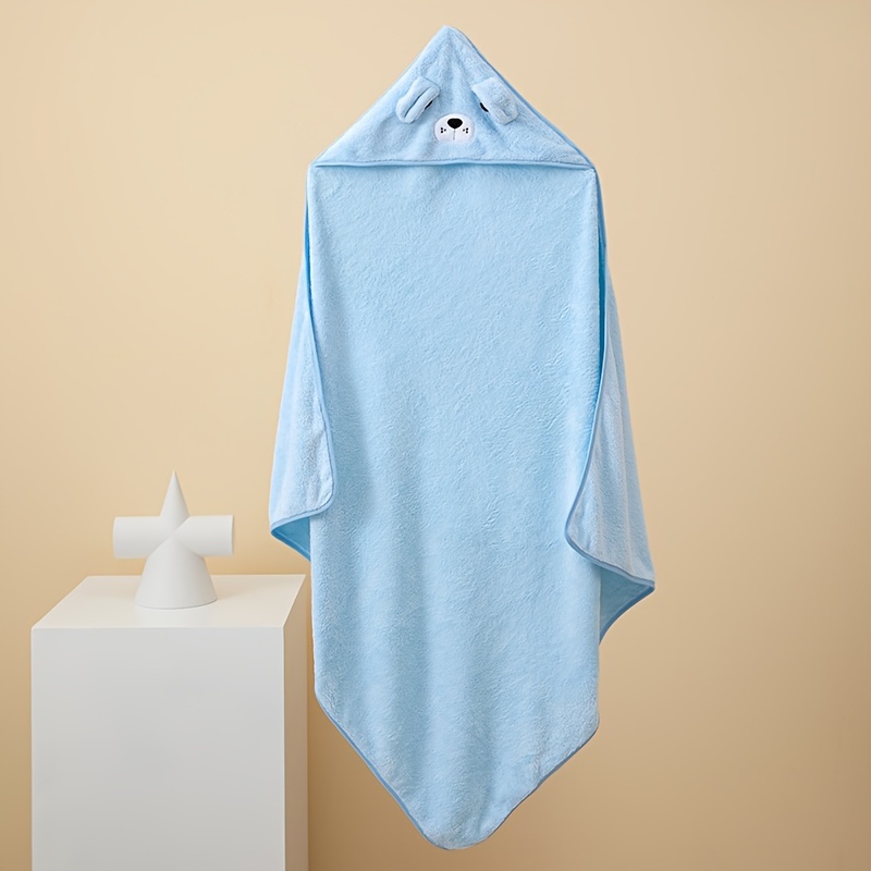 3D Butterfly Hooded Towel - Soft Plush Microfiber, Blue, For Adults & Kids, Beach Pool Bath Wearable Towel (50x60 Or 60x80 Inches)