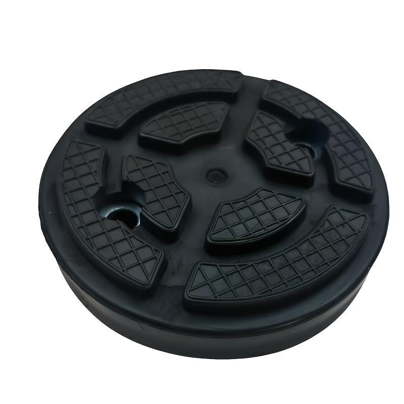 TEMU Durable Rubber Pad Block Designed For Car Hydraulic Ramp Jacking Lift Trolley Adapter, A Tool For Vehicle Maintenance, Made From Heavy-duty