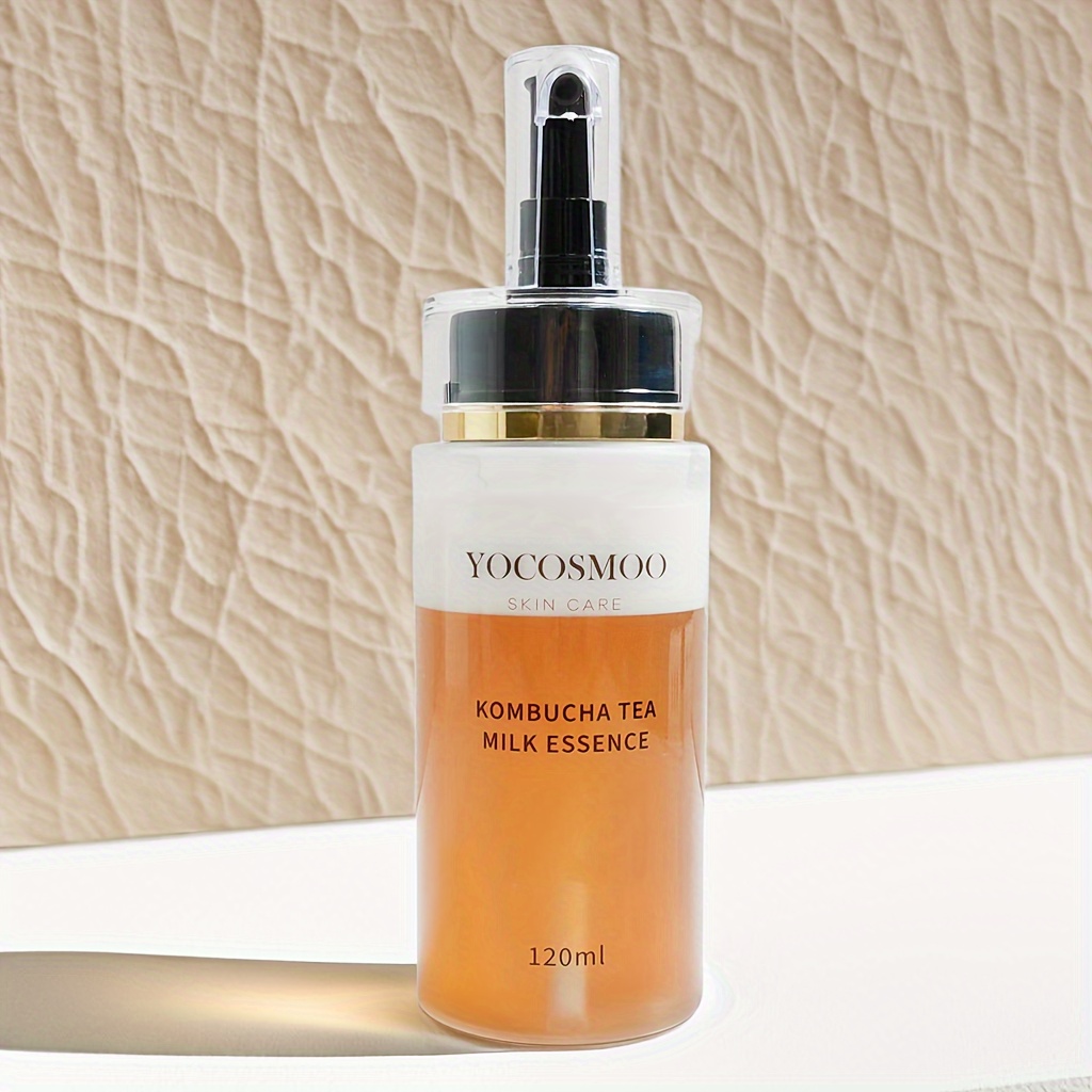4.05fl.oz A Double-layer Fermented Black Tea Milk Face Toner Moisturizer All In 1 Skincare Kombucha Tea Milk