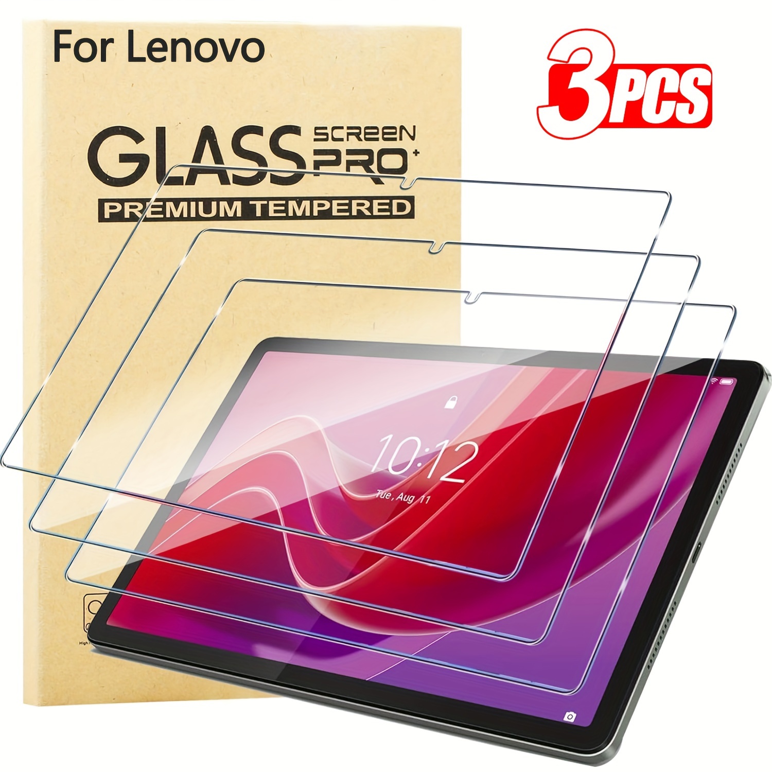 

3pcs 9h Tempered Glass Screen Protector For Lenovo Tab M11 2024, Tb-330fu, Tb-331fc 11-inch - Ultra , Anti-scratch, Tablet Film