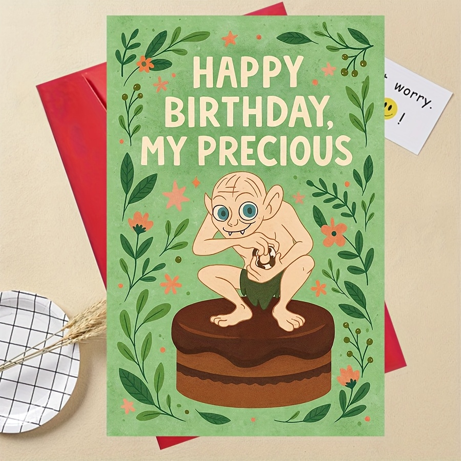 TEMU 1 Cadeau d'anniversaire amusant, Carte "" pour les fans qui fantastiques, Idéal pour qui amusants et originaux, pour amis ou amoureux