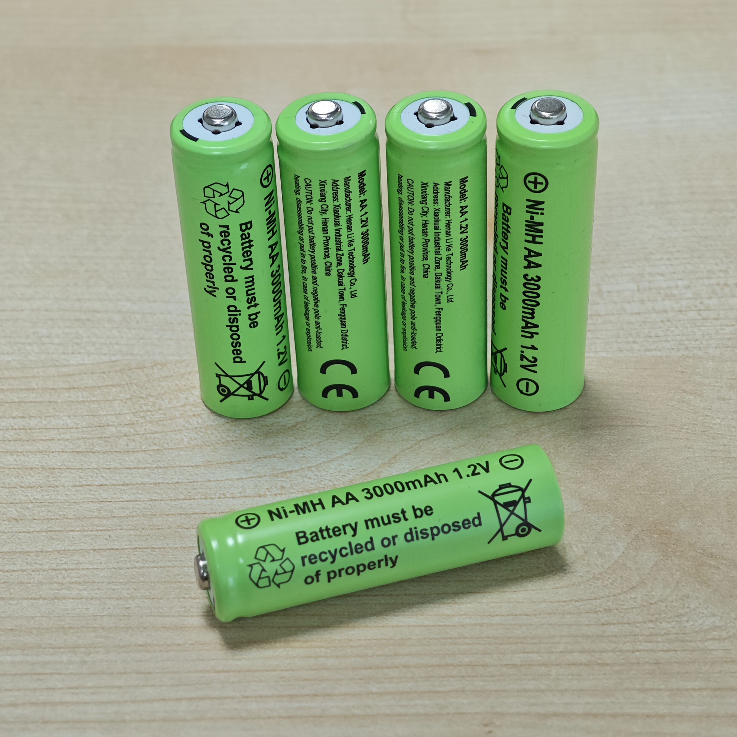 baterie reîncărcabilă aa 1.2v 3000mah cu   mh pentru jucării, microfon, mp3, mobil, rc, lanternă led