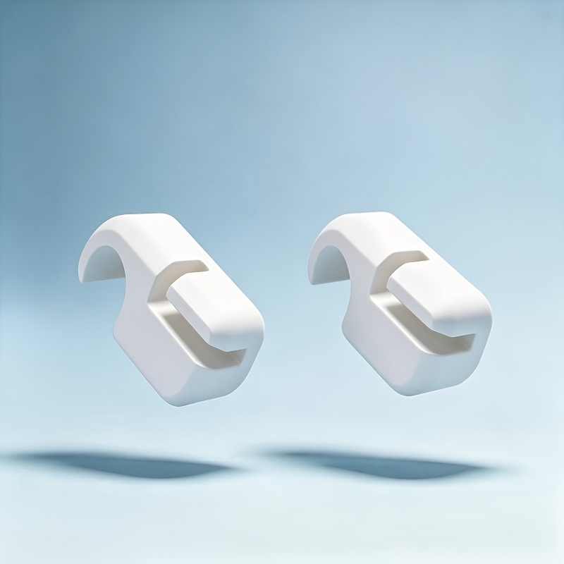 TEMU 2 pezzi Clip di riparazione per stendino, staffe di riparazione per stendino senza attrezzi, clip di ricambio per aste , tubo da 14 mm e -3 mm,