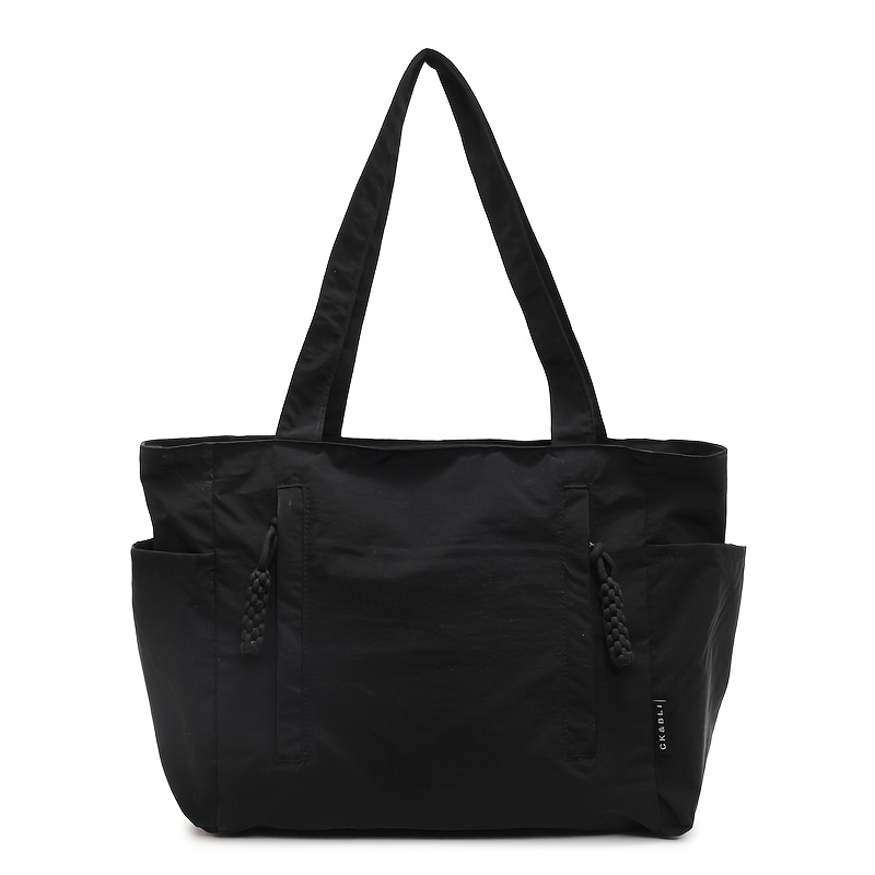 TEMU Simple And Casual Sporty Tote Bag For Women And Students, 2026 New Style, Versatile And Fashionable Trendy Shoulder Bag For Daily Commuting