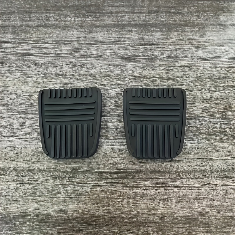TEMU 1 Set Of 2pcs Rubber Pedal Covers, Applicable To Models Including Camry, For 31321-14020