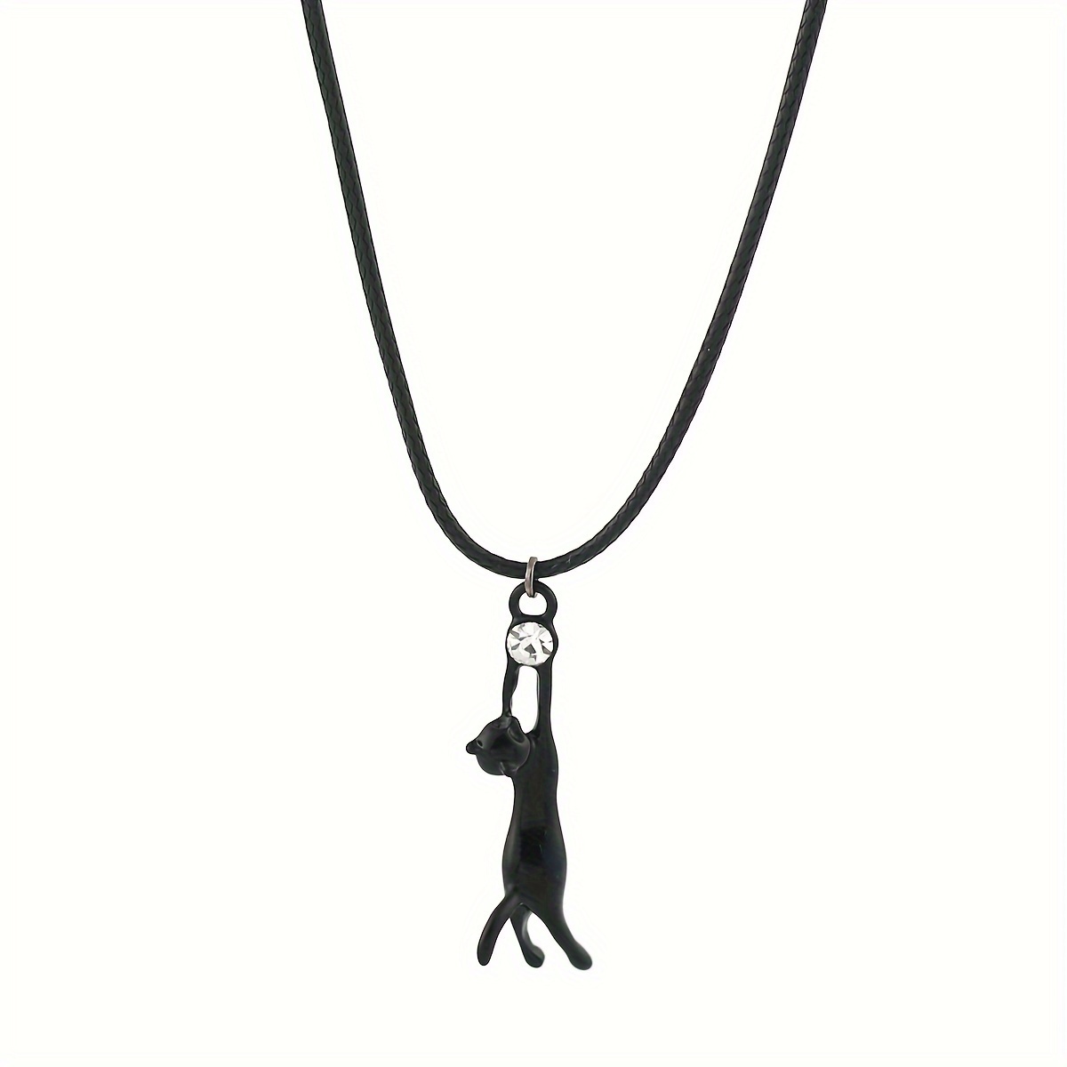Cat Pendant Rhinestone On , For And