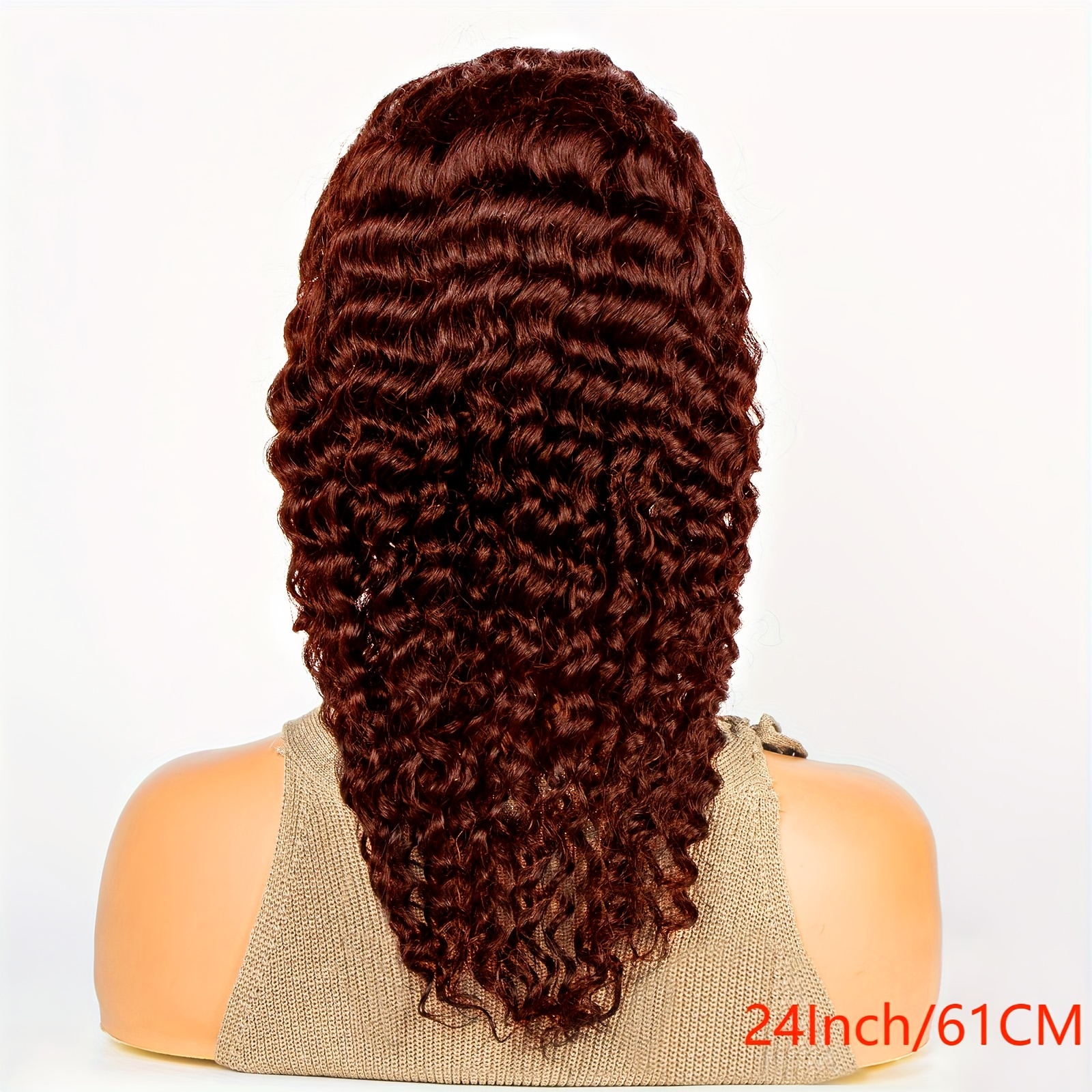 Water Wave HD Lace Front Wigs Human Hair wigs for black Women 24 inch  Transparen