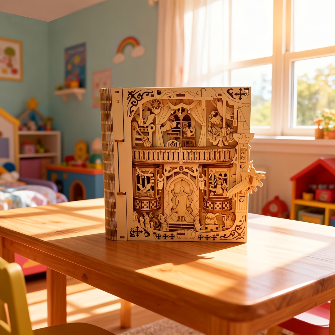 3d vintage puzzle wooden model building - Temu Mauritius