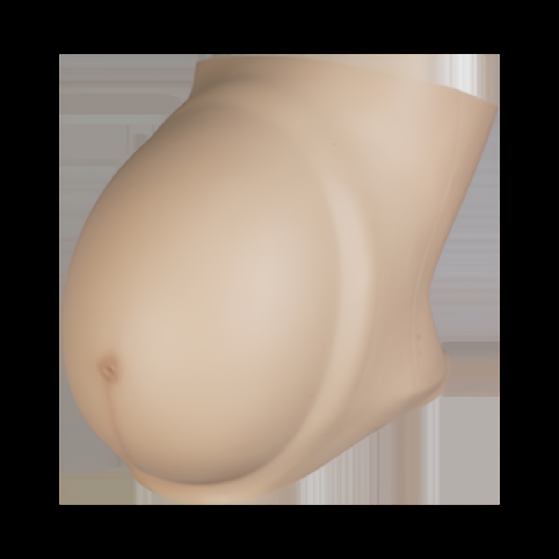 belly pregnant woman simulated silicone belly mens - Temu