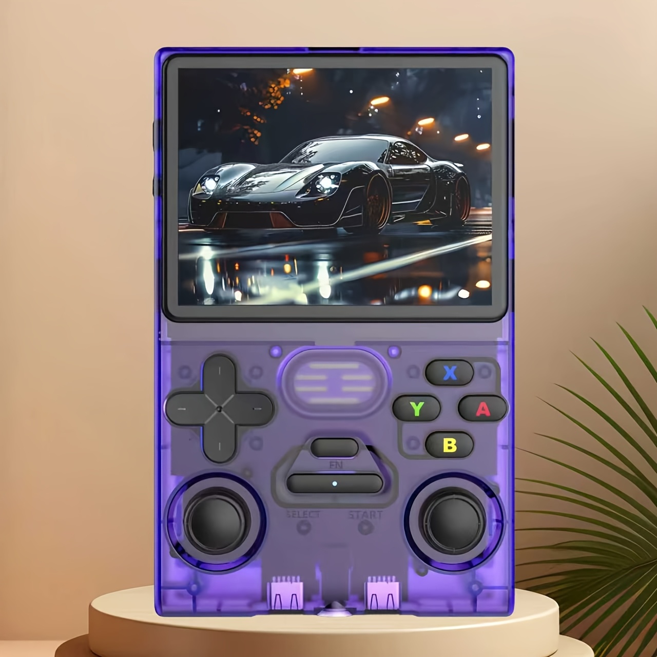 Portable Gaming Console with Ergonomic Controller - 3-in-1 Retro Gaming System,, Compatible with //PC - Lightweight & Compact Handheld Game Console for PS4/PS5/ Switch-like Gameplay - Ideal for Travel, Home, or On-the-Go Gaming - Compatible with Multiple Platforms (White/Purple/Black), Retro Gaming Console, Handheld Console, Retro Handheld Console