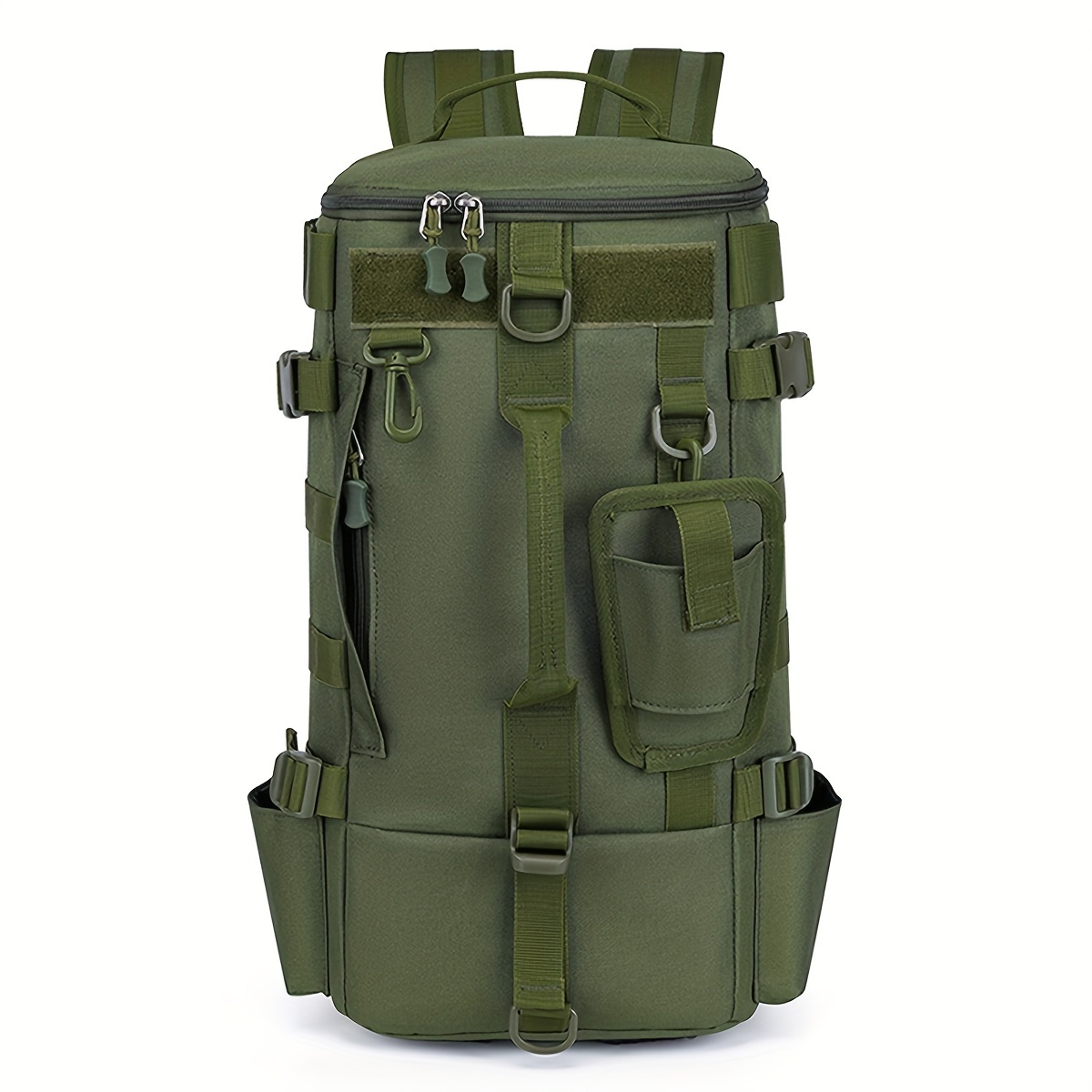 TEMU New Fishing Bag Outdoor Sports Backpack Multi Functional Plug In Rod Bag Large Capacity Backpack