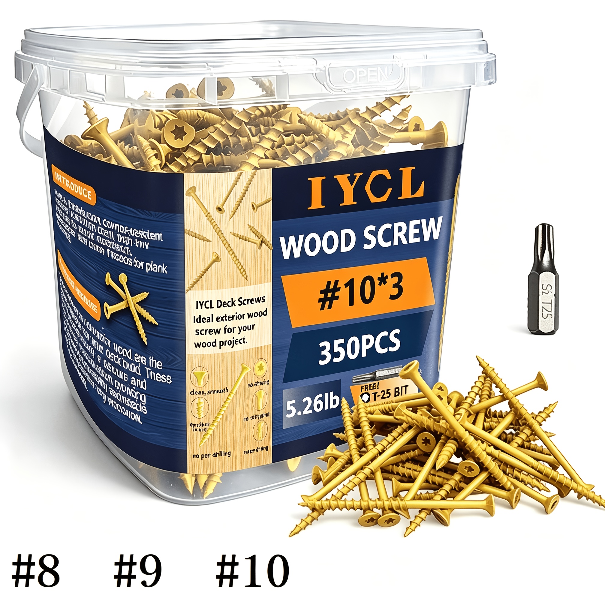 screws sold on Temu United States