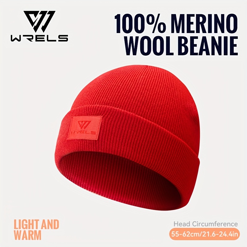 100% Wool Beanie for Winter Wear