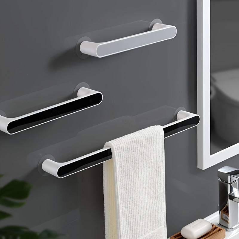 Bathroom Wall Hanging Towel Rack Self Adhesive Towel Rack - Temu