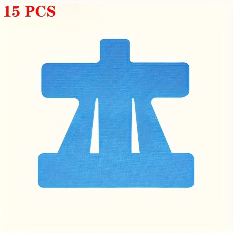 15pcs Of Pre-cut Sports Muscle Effect Patch Is Suitable For Shoulder And Foot Breathable Elastic Muscle Support Fitness Exercise Back Flexible And Sticky