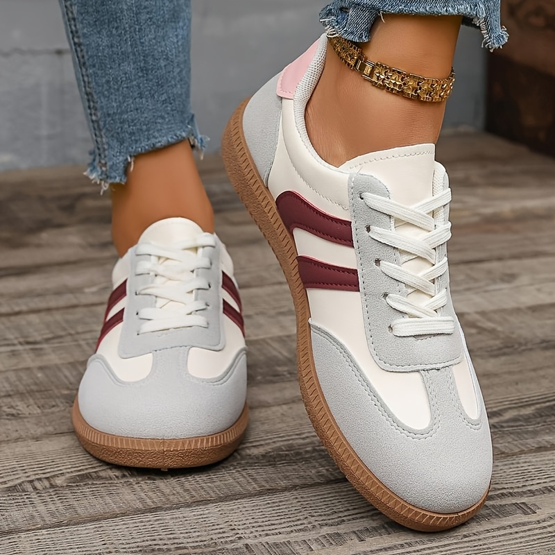 Arch Support Womens White Leather Walking Shoes Women's