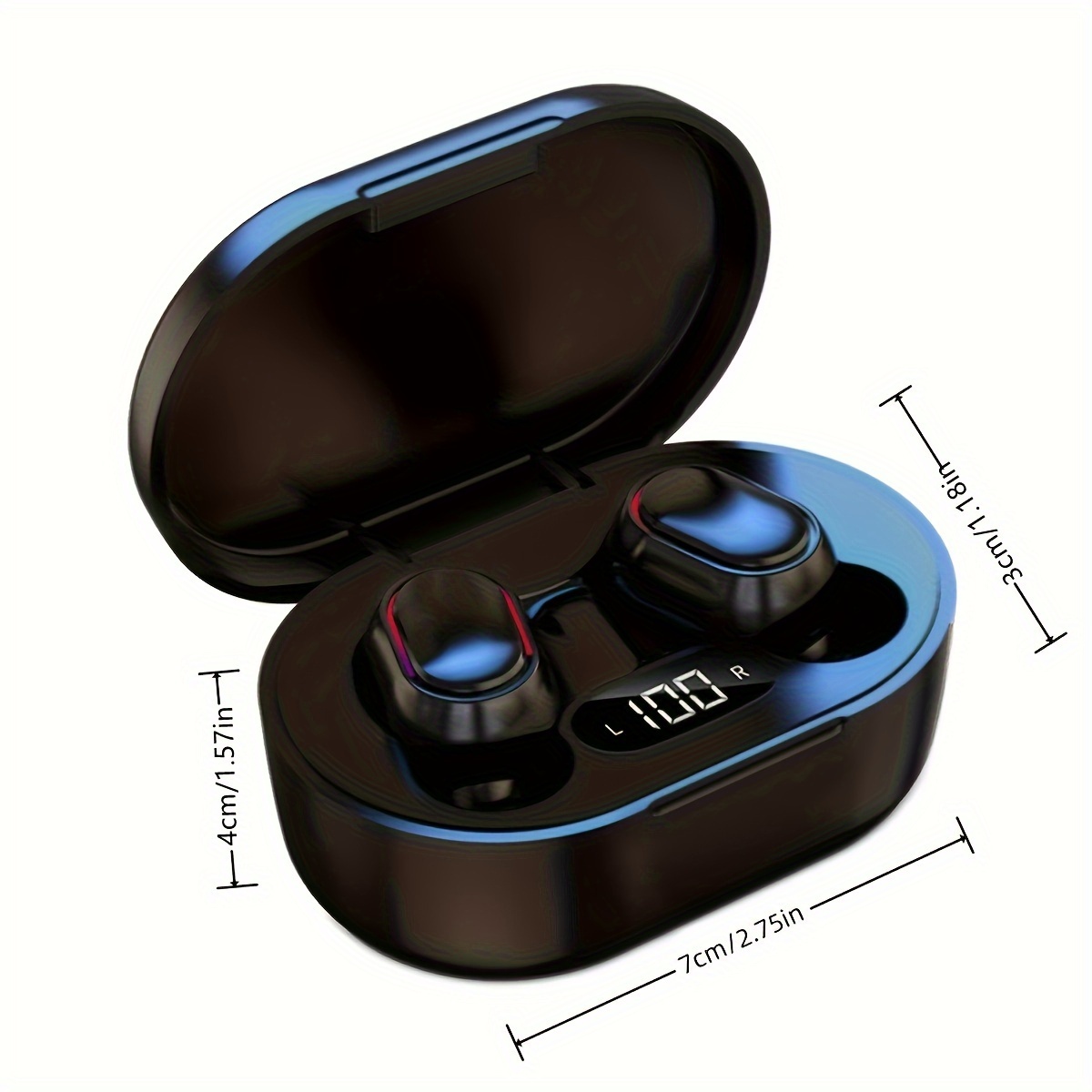 2025 year New Wireless Earphones Headphones With LED Display Touch In-EarTWS Wireless Earbuds Sports Music Game Headset For IOS/Android