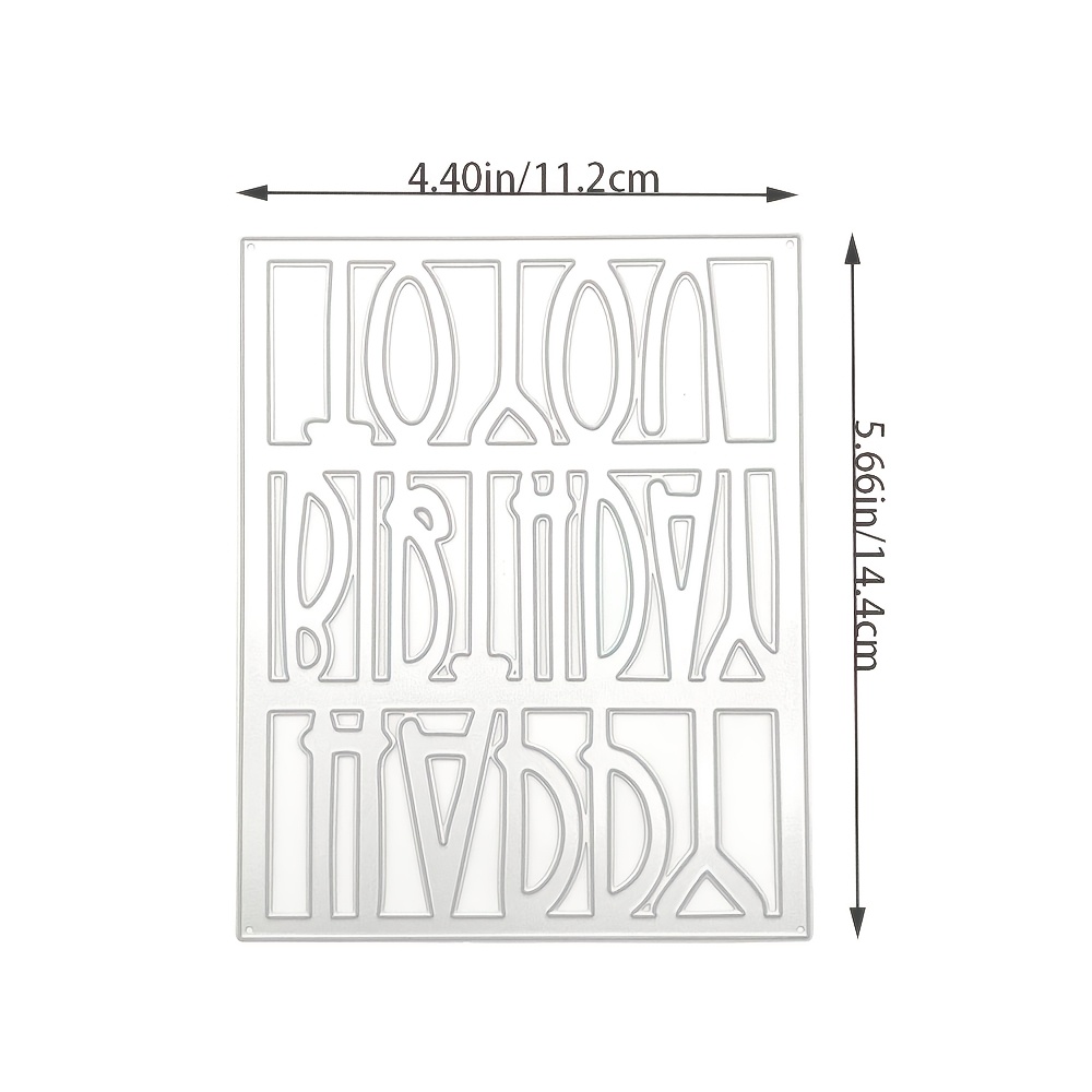 TEMU Cutting Dies 3d Background Frame Metal Stencils Scrapbooking Tools Diy Craft Carbon Steel Embossing Template For Paper Card Making Album Arts