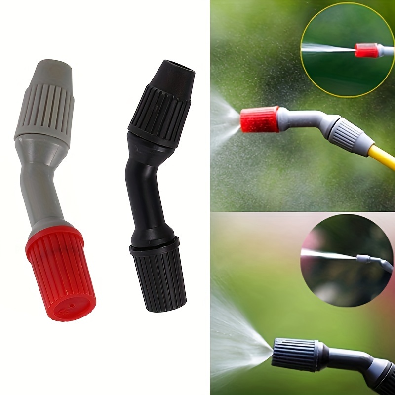 

1pc, Adjustable Spray Nozzle Watering Sprayer Garden Irrigation System Sprayer Nozzle Part Replacement For Sprayer Lance Misting Head