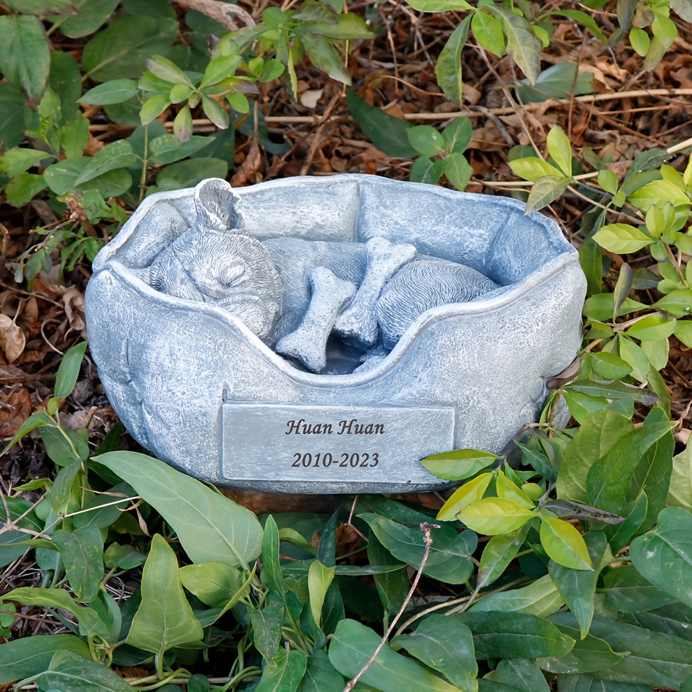 TEMU Custom Doghouse Decor, Pet Dog Souvenir, Courtyard Garden Ornament