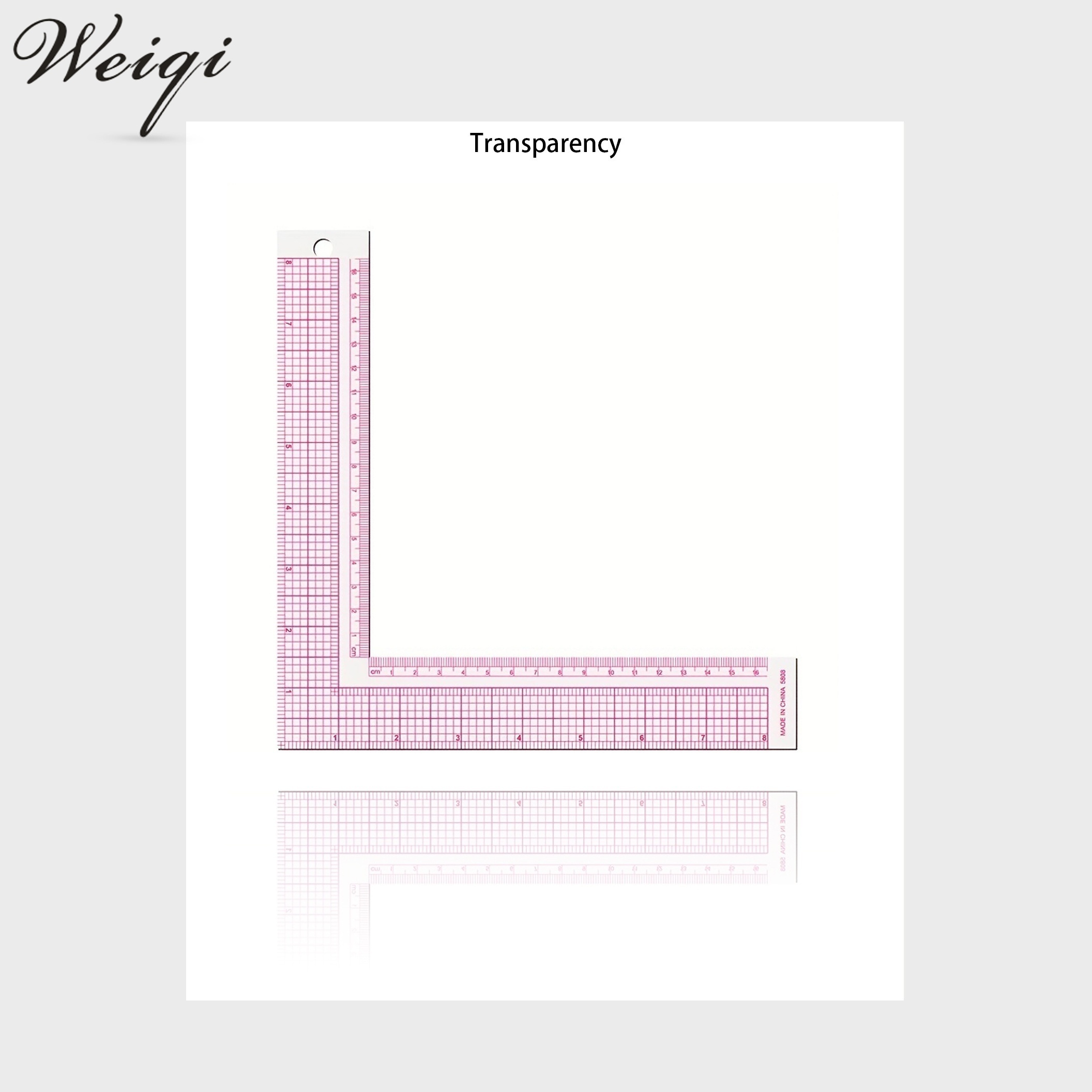 90 Degree L-square Ruler Garment Pattern Ruler for Patchwork Dressmaking  DIY