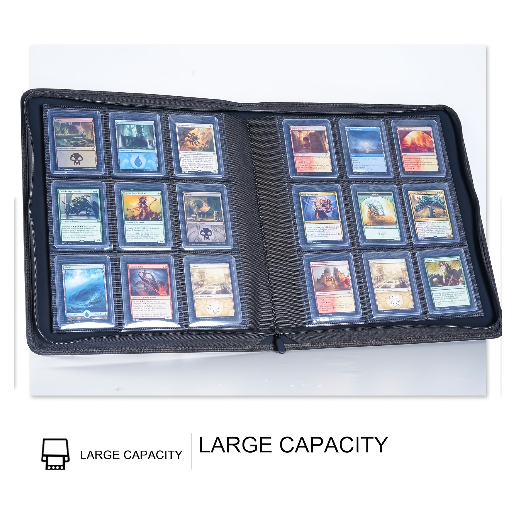 pro 9 pro 4 binder pockets holds 288 128 cards top - Temu