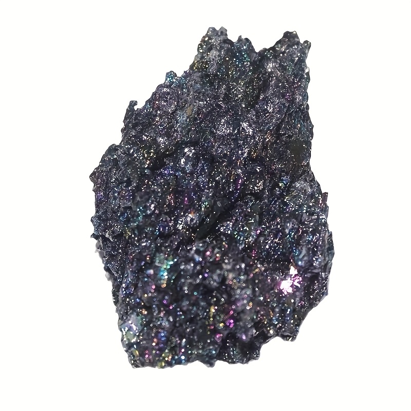 High Rainbow Mineral Raw Stone with Vibrant Multicolored Pattern
