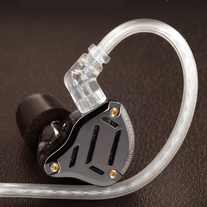 kz 2 metal earphone hifi in ear earbud 4 level tuning switch headphone 4ba 1dd driver headsets Product details 5