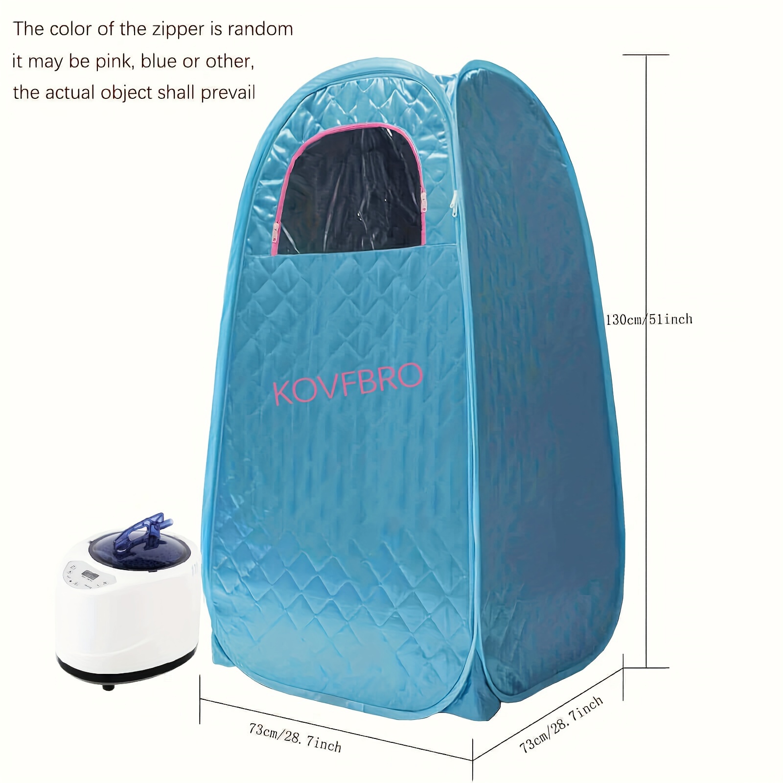 sauna portatil personal with remote portable