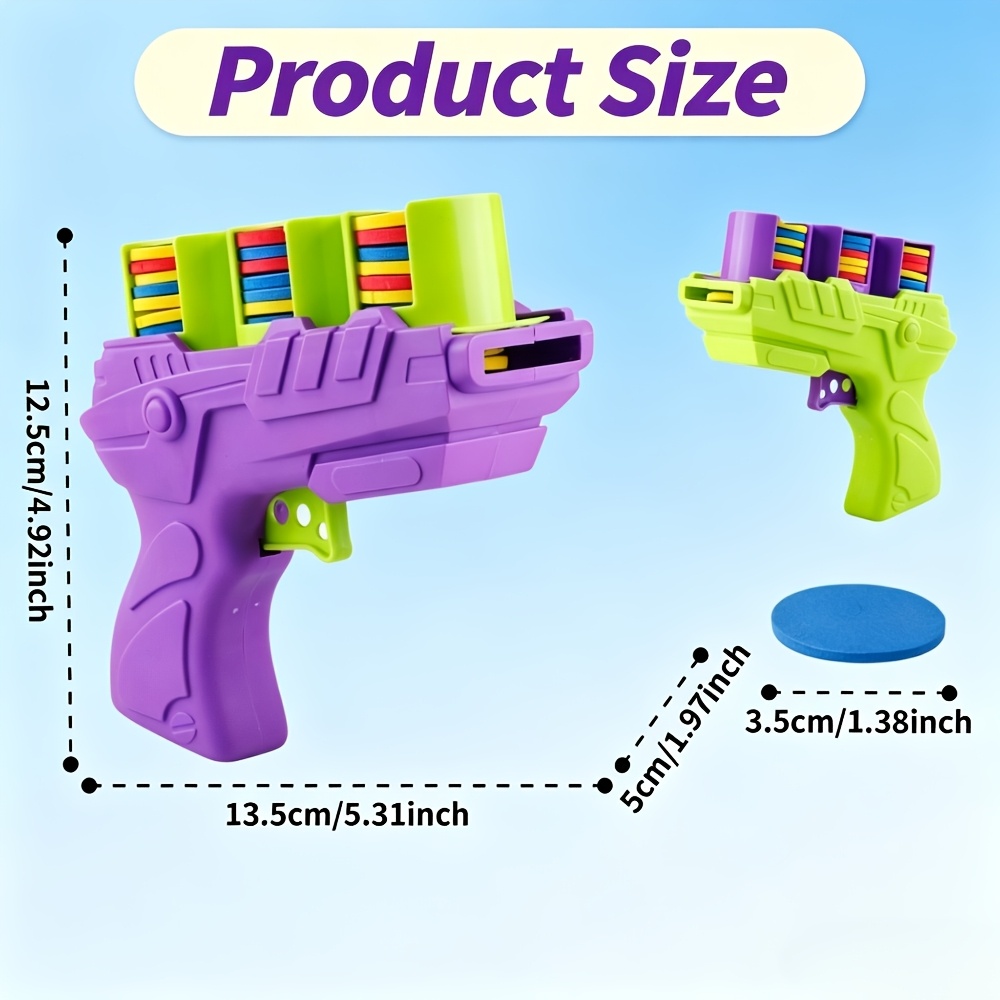 Soft Bullet Launcher Toy Set with 35pcs Soft Bullets