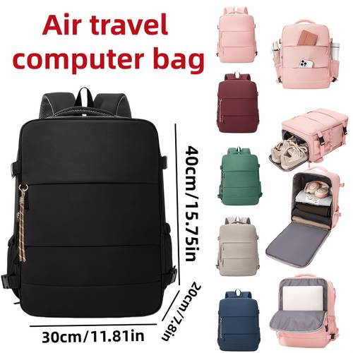 unisex travel clothing and luggage backpack large capacity commuter backpack air travel shoulder bag