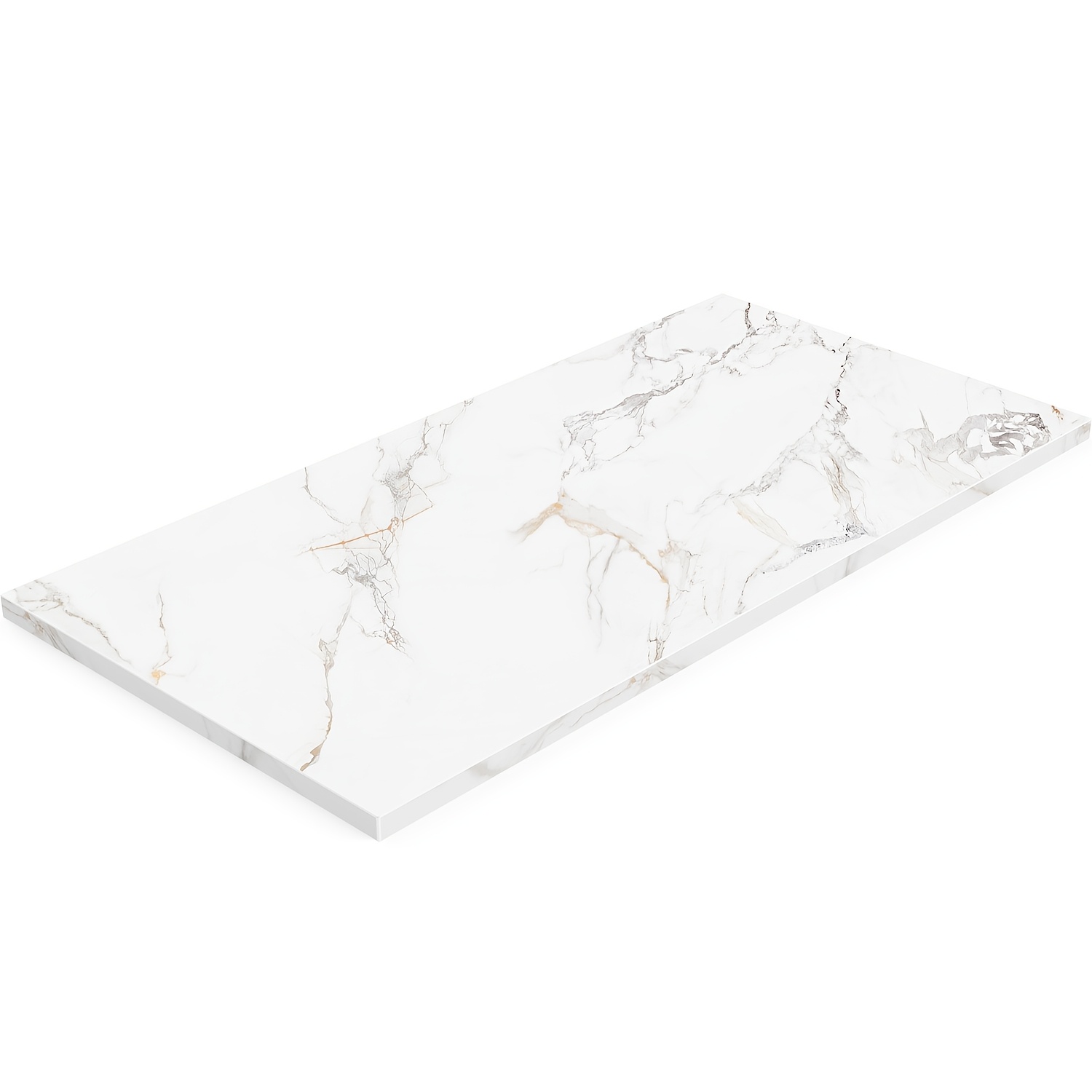   piece wood desktop 1 inch thick rectangular particleboard worktop suitable for height adjustable desks home office desks diy projects island countertops dining tables white stone