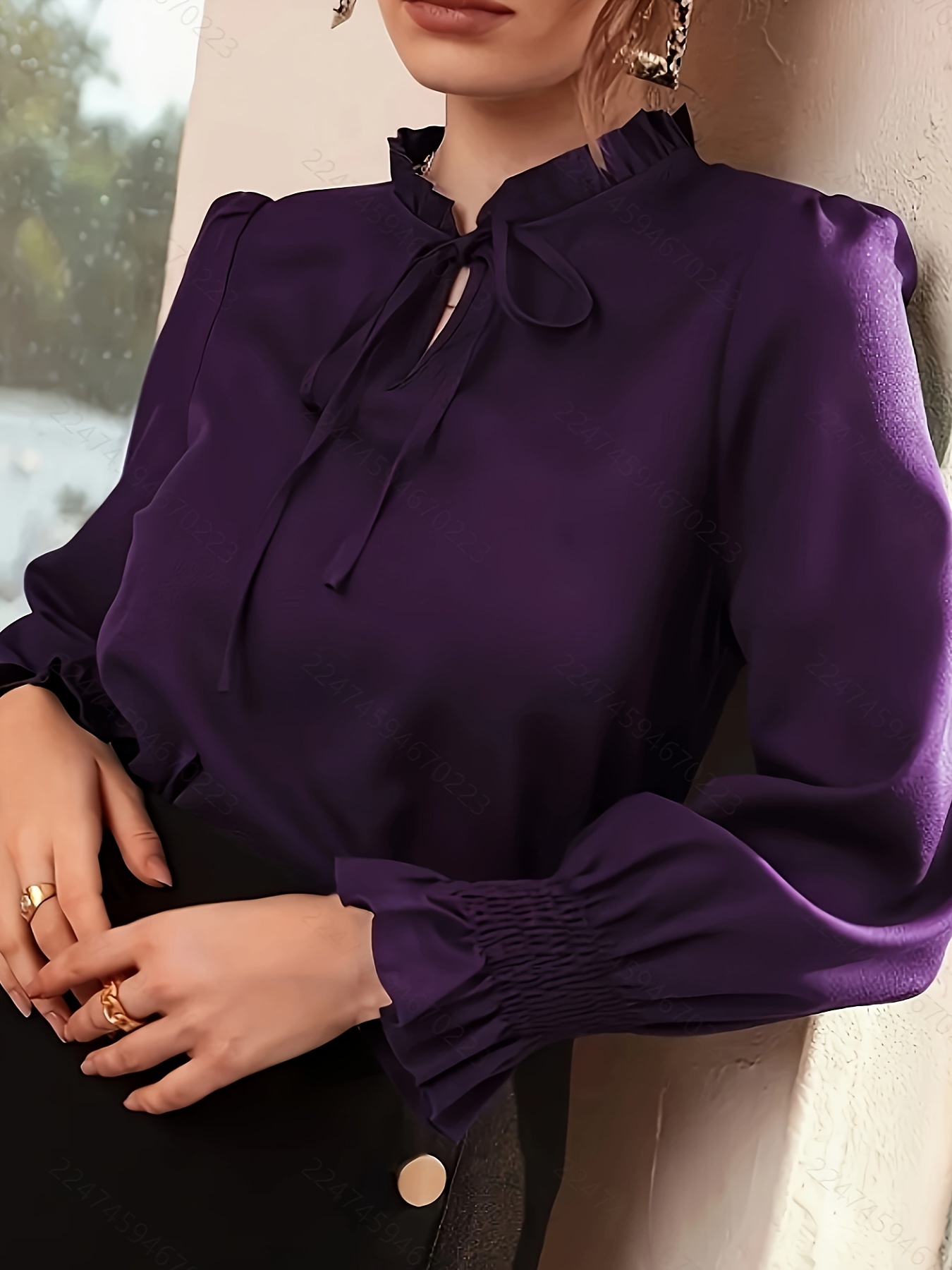 purple top sold on Temu Canada