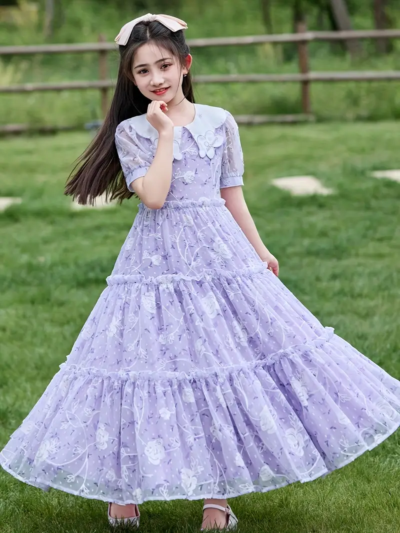 pastel purple summer dress Fortunate One