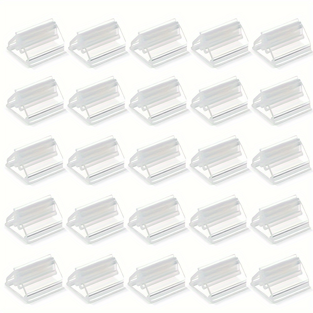 24pcs Mini Acrylic Card Holders - Versatile Table Sign Stands For Weddings, Events & Parties - Cards, Photos, & More, Best For Christmas, Thanksgiving For Halloween,christmas Event & Party Supplies