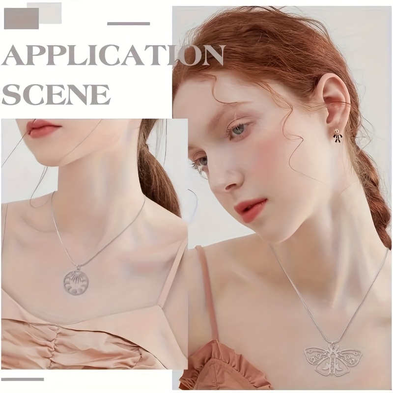 24 piezas cadenas serpiente acero inoxidable broche Temu Spain