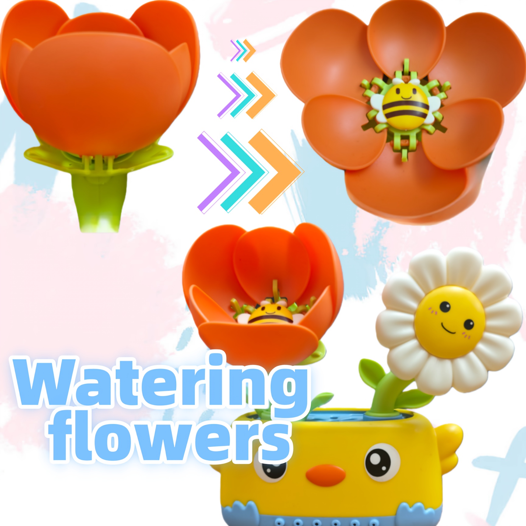 dancing flower toy sold on Temu United States