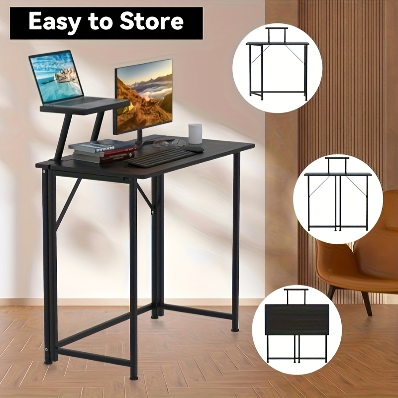 Assembly-free Office Table Designed For A Single Monitor Mount, Of Supporting Up To 150kg. This Desk In Is Space-efficient, Featuring A Monitor Arm Suitable For . It Has A With A Depth Of 45cm