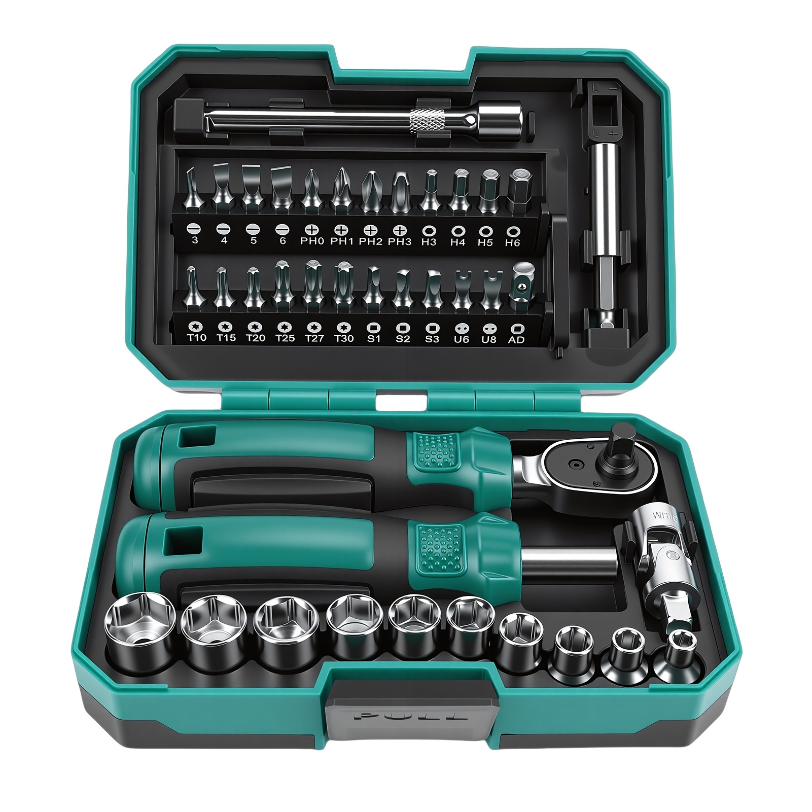 40pcs Socket Screwdriver Household Multifunctional Tool Combination Set