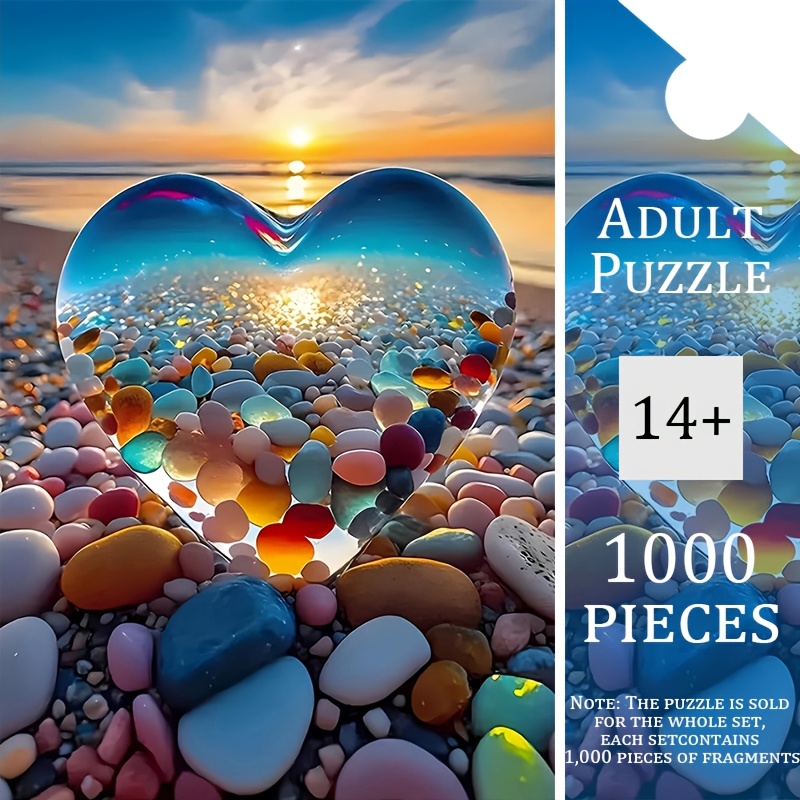 

Puzzle Ocean 1000pcs pour Adultes - 19.7x27.6in, Épais & Premium, Décor d'Art Cadre, Cadeau d'Anniversaire Idéal pour les Passionnés de DIY