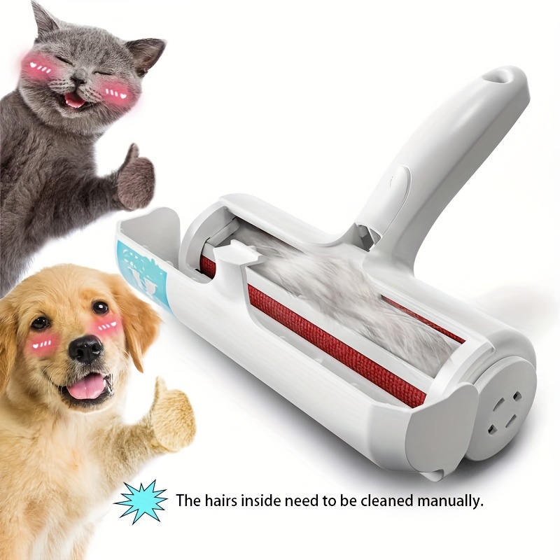 

Pet Hair Remover Roller - Dog & Cat Fur Remover With Self-cleaning Base - Efficient Animal Hair Removal Tool Cat Dog Hair Remover Couch Furniture Car Seat Carpet And Bedding