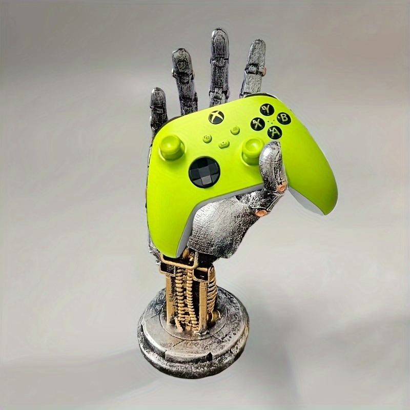 Cyberpunk Mechanical Hand Statue Integrated Controller Stand - Temu