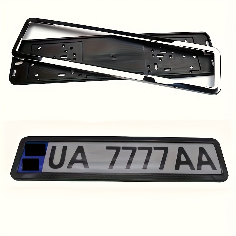 

Eu Car License Plate Frame Waterproof License Plate Frame License Plate Holder License Plate Bracket